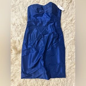 NWT Banana Republic Satin Strapless dress size 0